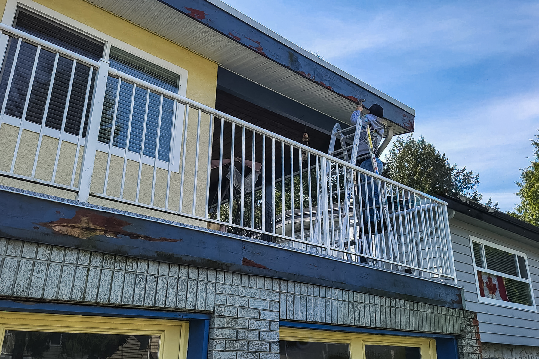 Residential Exterior Painting Aldalati Luxury Painting LTD